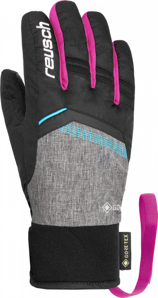 Reusch Bolt SC GTX Junior 6161306 7771 schwarz grau pink front